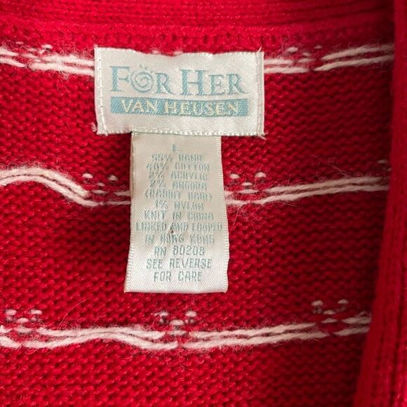 Vintage Van Heusen for Her Sweater Vest Size Large - Picture 4 of 7